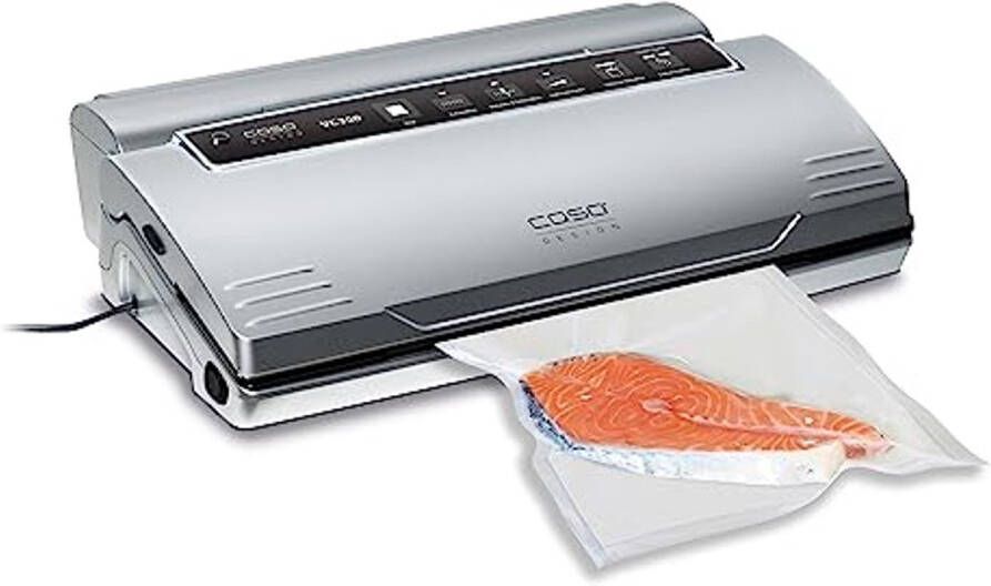 Vacuümmachine voor levensmiddelen met dubbele lasnaad en regelbare vacuümsterkte