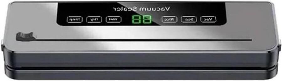 Vacuümsealer Machine Voedselverpakker Voedsel Vers Houden Automatische Afdichting 30 cm Afdichtingslengte Zilver-Grijs