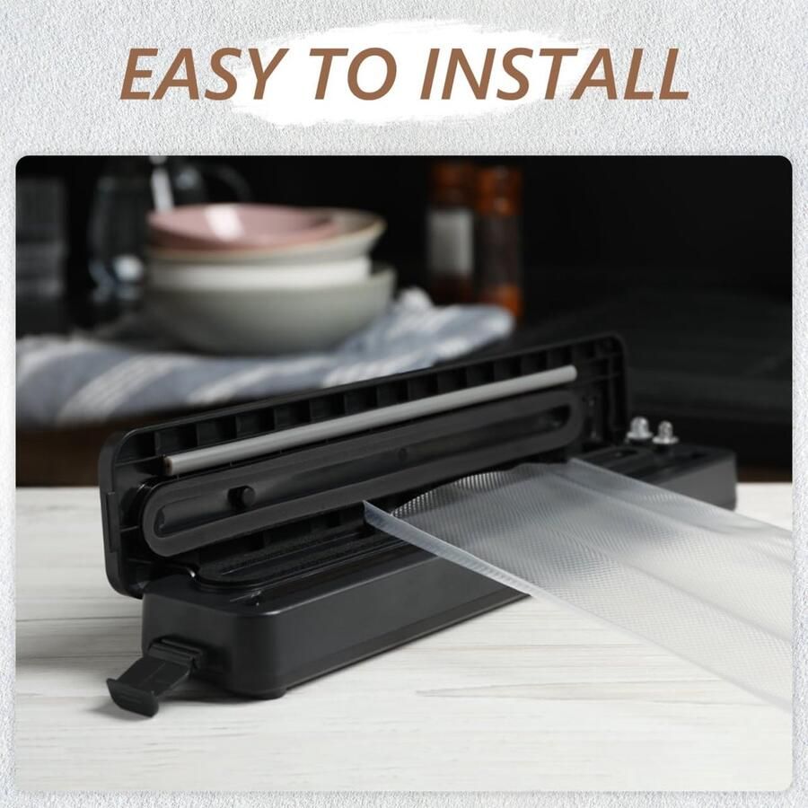 Vacuümsealer Onderdelen Afdichtingsstrips Schuim Voedsel Vers Houden Verbeterde Bescherming Slijtage 31x3x1cm Zwart