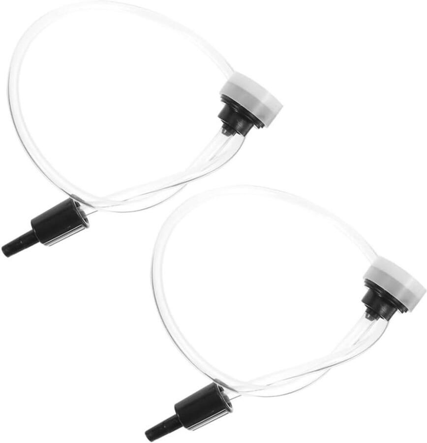 Vacuümsealer Slang Reserveonderdeel Accessoire Voedsel Verpakken Externe Verbindingsslang 2 Stuks 46 cm Zoals Afgebeeld