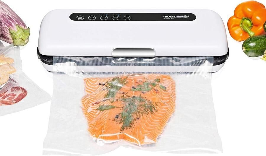 Vacuümsealer Vacumeerapparaat Voedsel Bewaren Automatisch Sealen 30 cm Breed Zwart