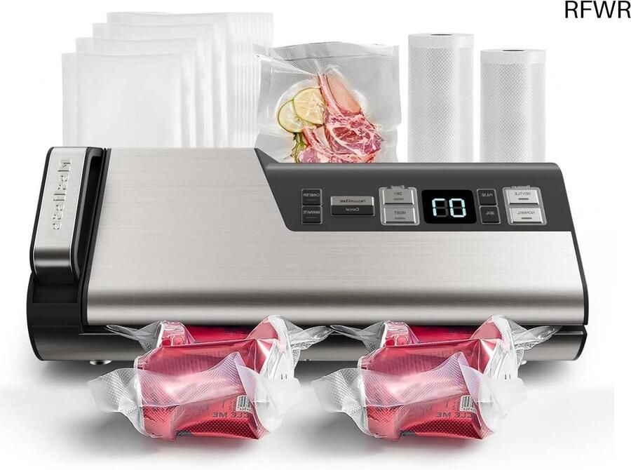 Vacuümsealer – Vacuümmachine – Vacuümverpakker keuken apparaat set