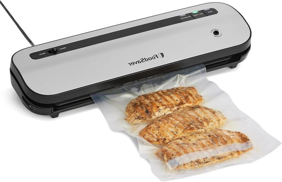 Vacuümsealer Voedsel bewaren Voedsel vers houden Ruimtebesparend ontwerp 1 rol 2.44m RVS