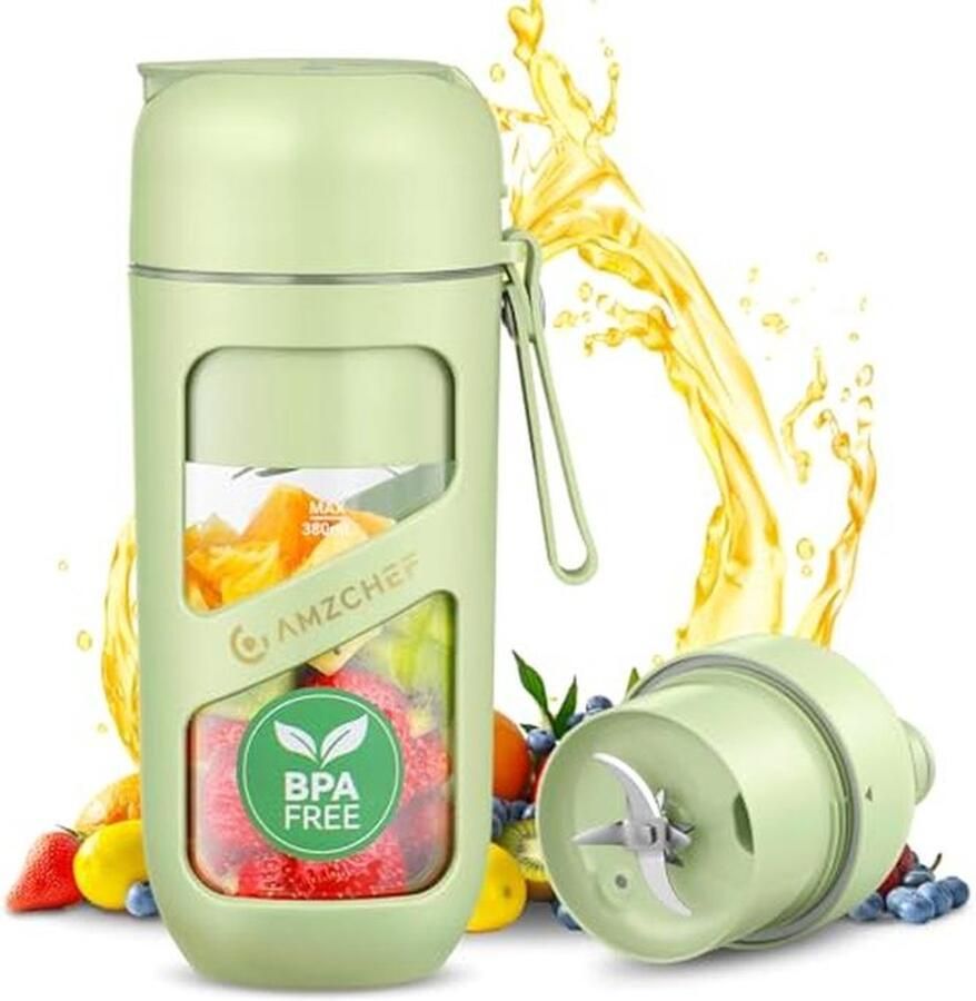 Vacuümsmoothiemaker Draagbare blender voor milkshakes sappen en smoothies 380 ml vacuümfles voor antioxidanten