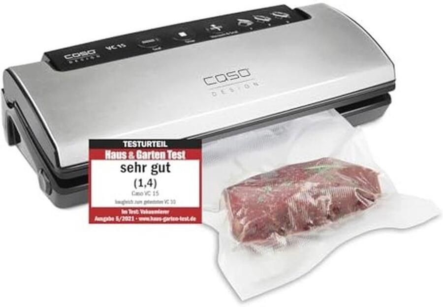 Vacuümverpakking Machine Bewaar Voedsel Tot 8 Keer Langer Vers met Professionele Foliezakken