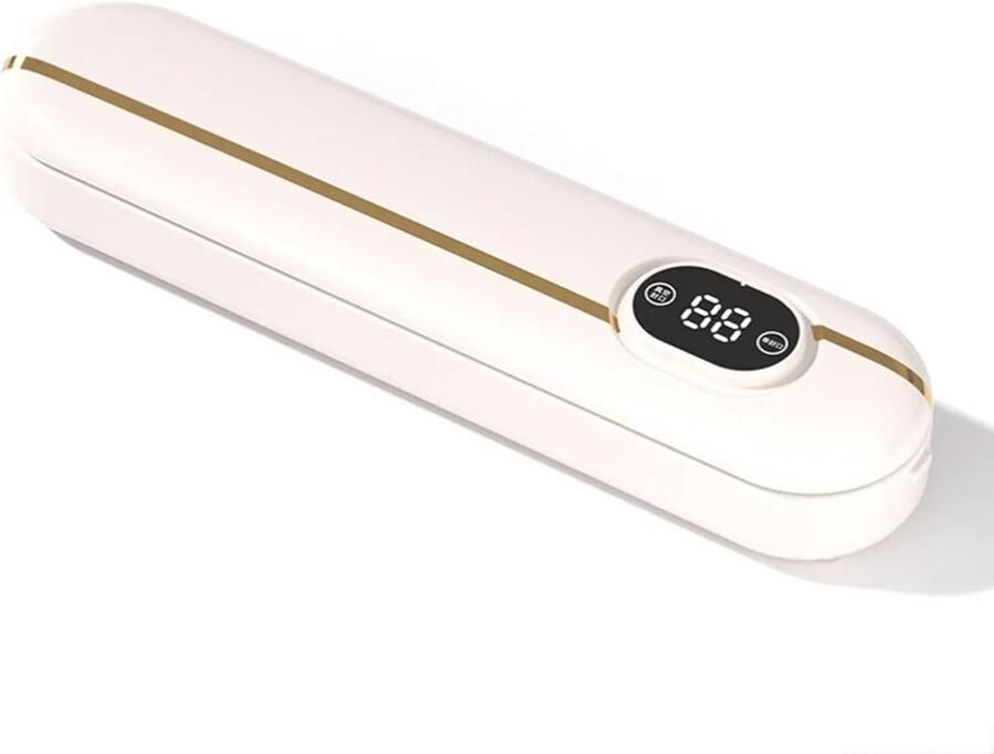 Vacuümverpakkingsmachine Compacte sealer for het bewaren van verse en. Krachtige volledig automatische met 60 kPa sterke zuigkracht(Gold)