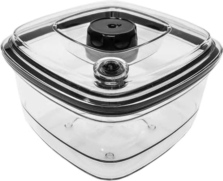 Vacuümvoedselcontainer 2 4 liter Luchtdichte voedselopslag voor magnetron en vriezer