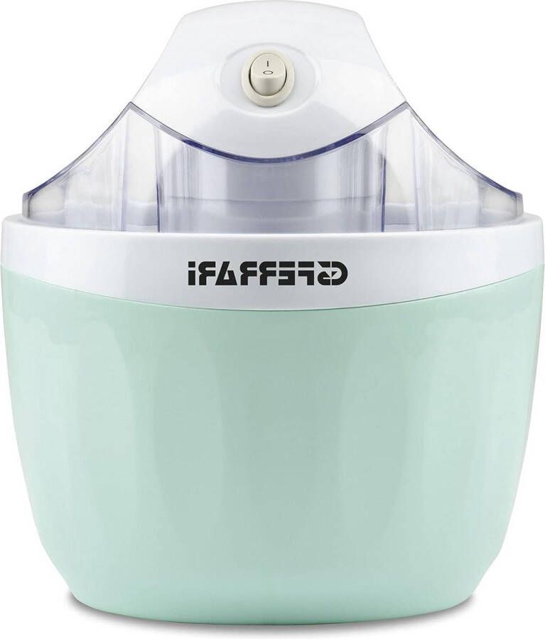 Vanilla ijsmachine 1 liter ijsbereiding in 30 minuten roerschep aqua