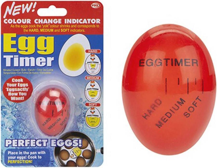 Veelkleurige Magische Eiertimer Herbruikbare en Nauwkeurige Keukengadget voor Perfect Gekookte Eieren