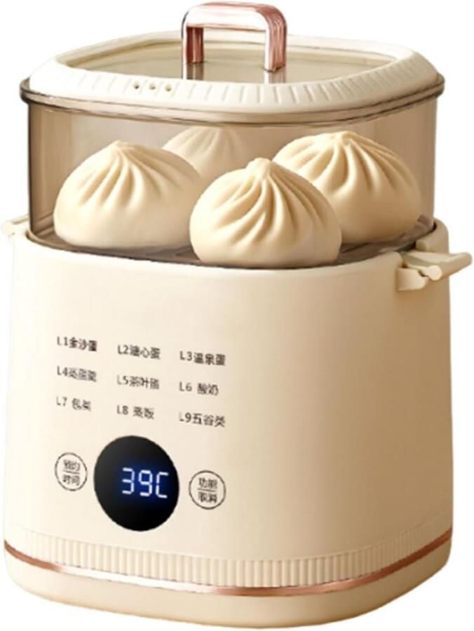 Veelzijdige eierkoker Keuken stoomkoker Perfecte eieren koken Automatische uitschakeling Dubbellaags ontwerp