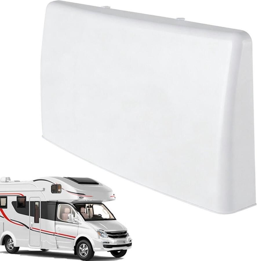 Ventilatie Afdekking Afzuigkap Camper Frisse Lucht Regendichte Constructie 36 x 18 x 8 cm Grijs