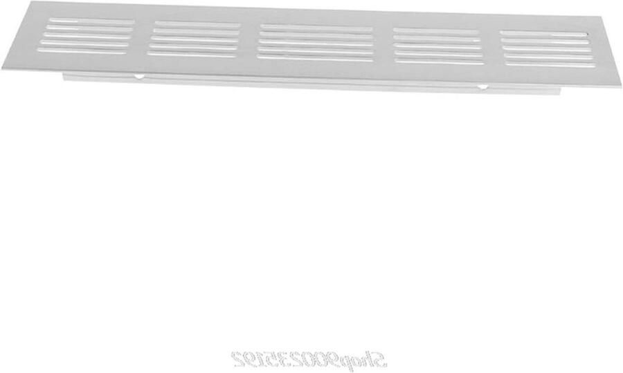Ventilatiegrille Aluminium Afzuigkap rooster Ventilatie Ruimtes Anti-corrosie 20 cm Zilver