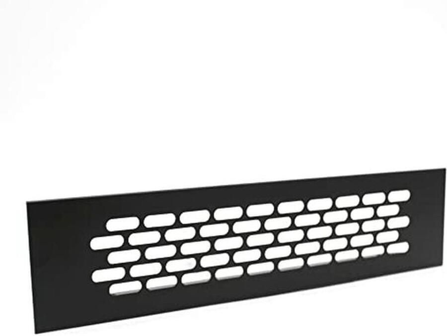 Ventilatierooster 245x60 voor Oven Open Haard Keuken en Badkamer Zwart Vochtbestendige Ventilatie Grill - Foto 2