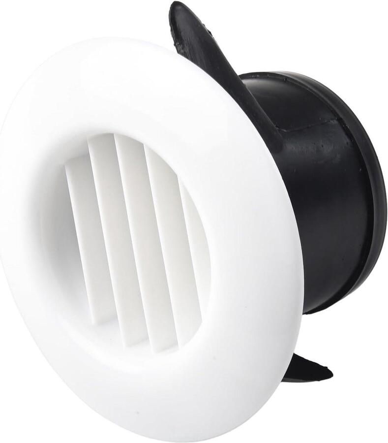 Ventilatierooster Afzuigkap rooster Luchtcirculatie Verbeteren Afneembaar Wit Paneel 75 mm Wit