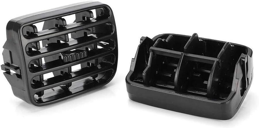 Ventilatierooster Air Vent Grill Voertuig Comfort Centrale Bediening 13 x 9 x 8 cm Zwart