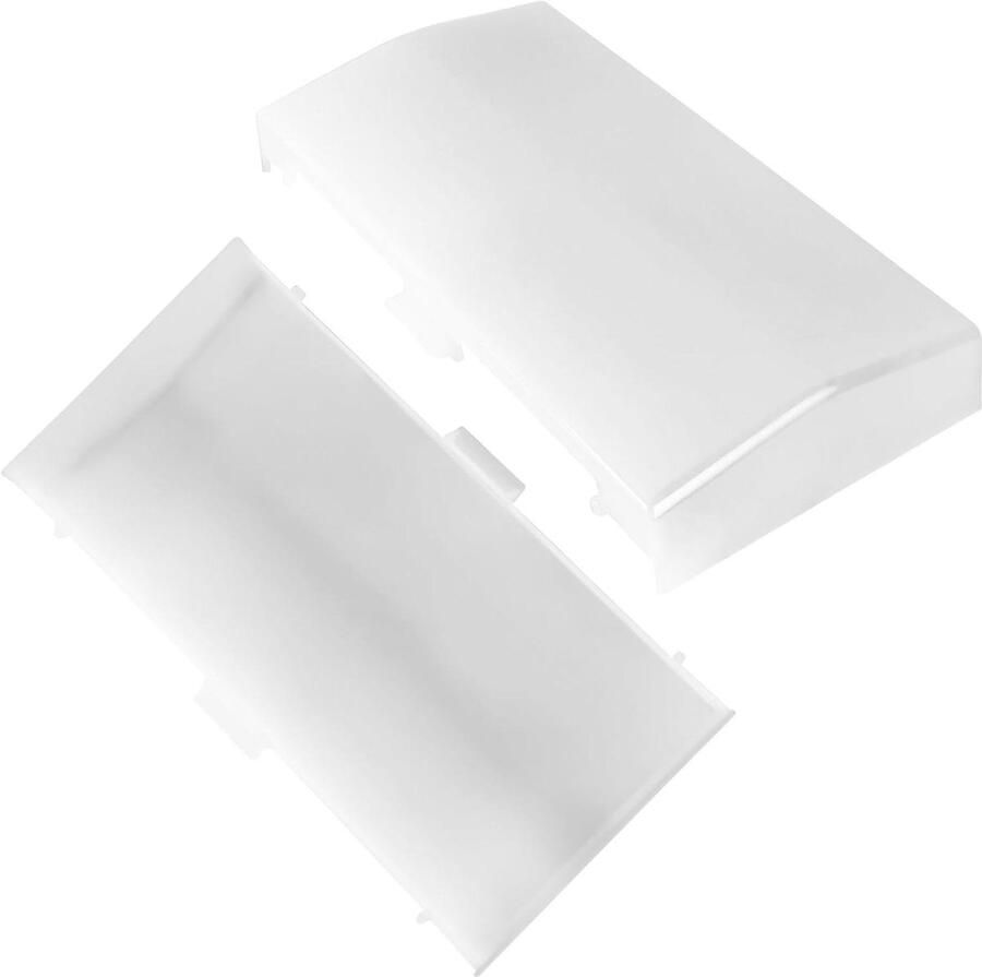 Ventilator Lampenkap Afzuigkap Lens Badkamer Verlichting Wit Doorschijnend Ontwerp 5 1 4 x 9 3 4 Wit
