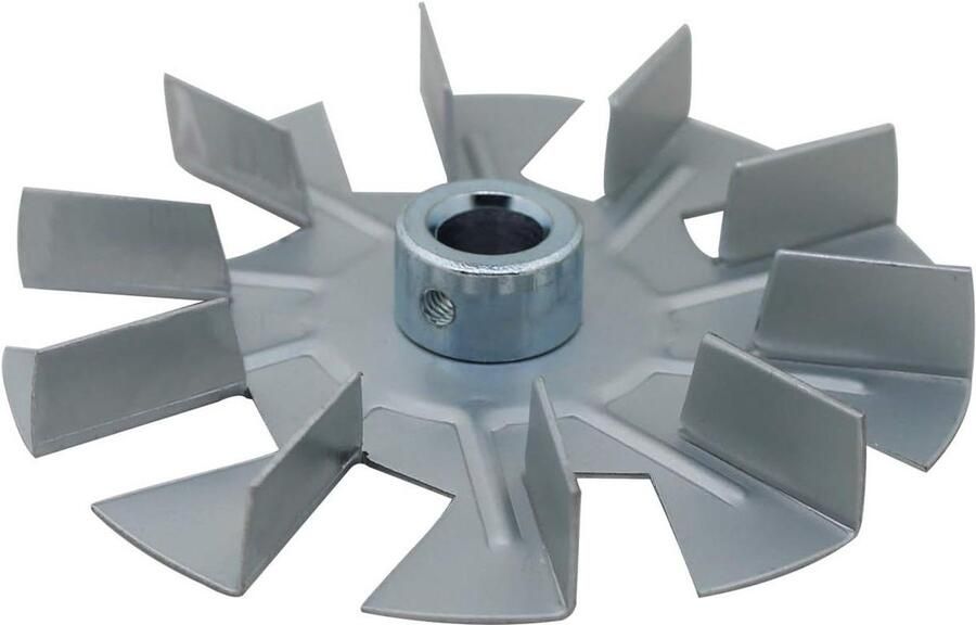 Ventilator motor Hete lucht ventilator Oven reparatie 1 kW vermogen 220 Volt Zilver