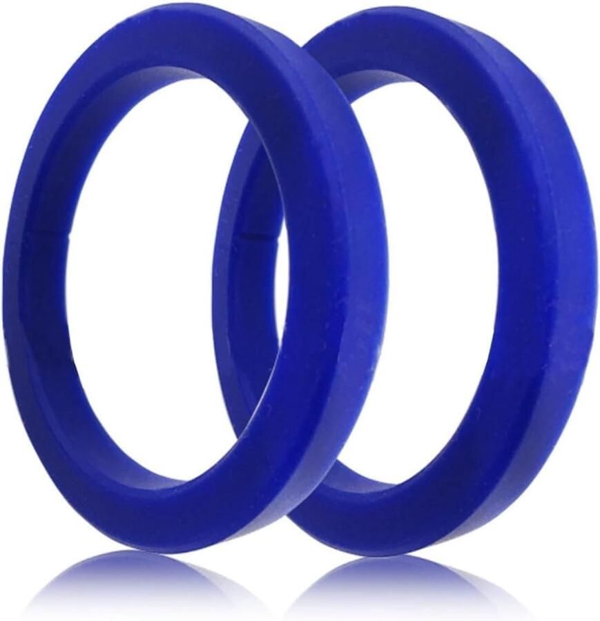 Verbeterde E61 Filterhouder Seal Set Silicone O-Ring voor E61 Koffiemachines Verbeterde Waterdichtheid en Duurzaamheid 73 x 57 x 8.5mm Blauw