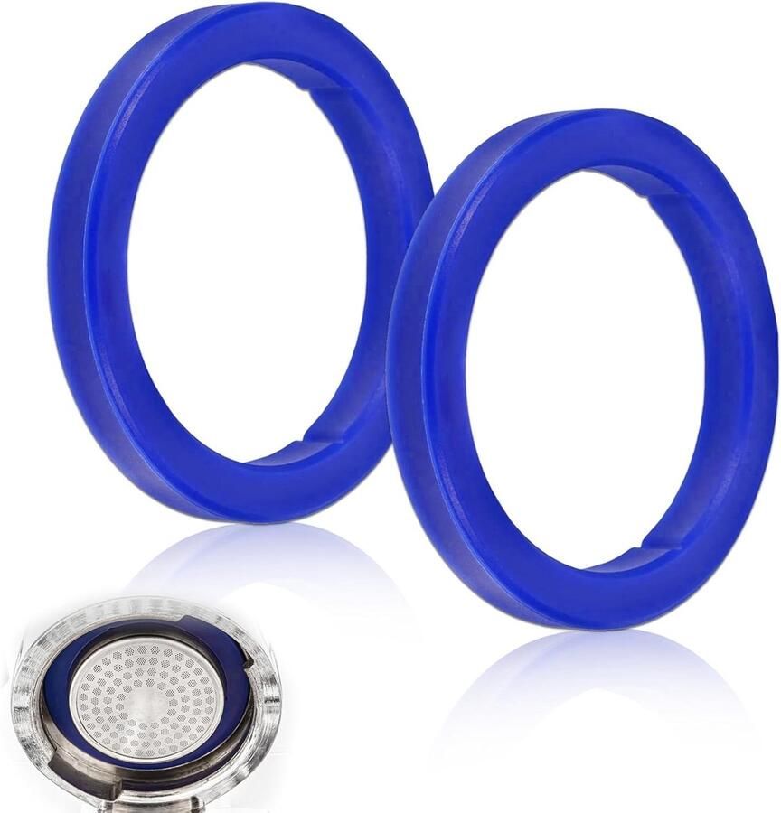 Verbeterde O-Ring Seals voor E61 Espresso Machine Hoogwaardige Silicone Duurzaam en Betrouwbaar Perfecte Afdichting Blauw 73 x 57 x 8.5 mm