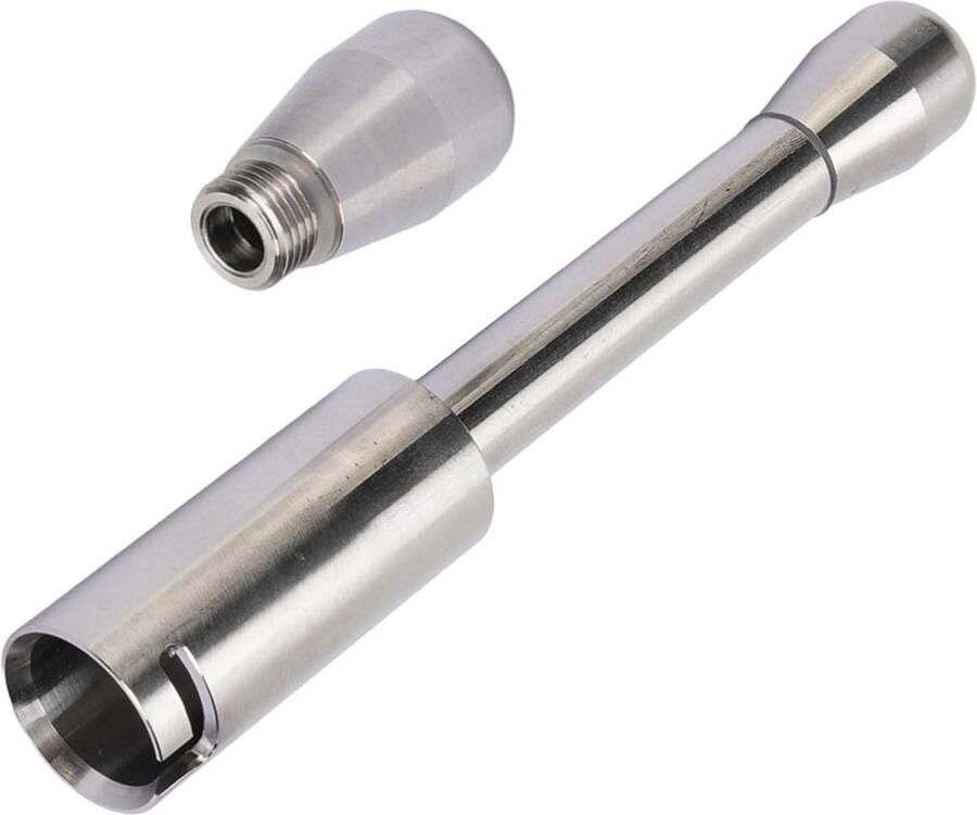 Verbeterde stoomsprayer met roestvrijstalen mondstuk voor verbeterde stoomdoorstroming en vervanging EC685 spuitmond ideaal voor koffiezetapparaten en stoomreinigers