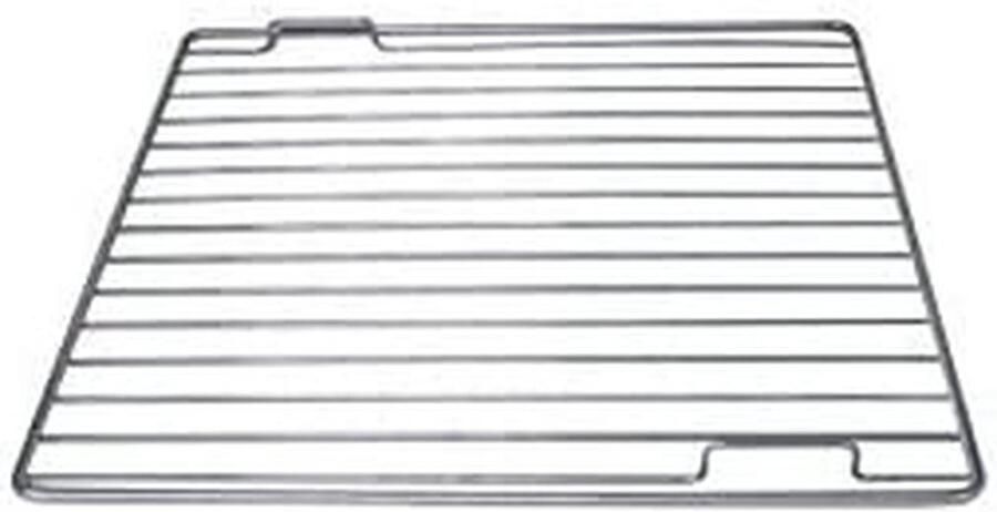 Verchroomd Grillrooster Rechthoekig 42x39 cm voor Barbecue