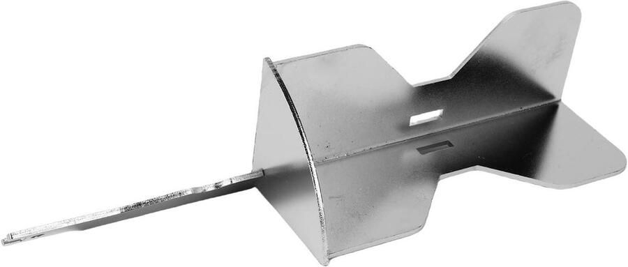 Verf Mixer Opzetstuk Blik Schudder Verf Snel Mengen Roestvrij Staal 2-4 Inch Blikjes Zilver