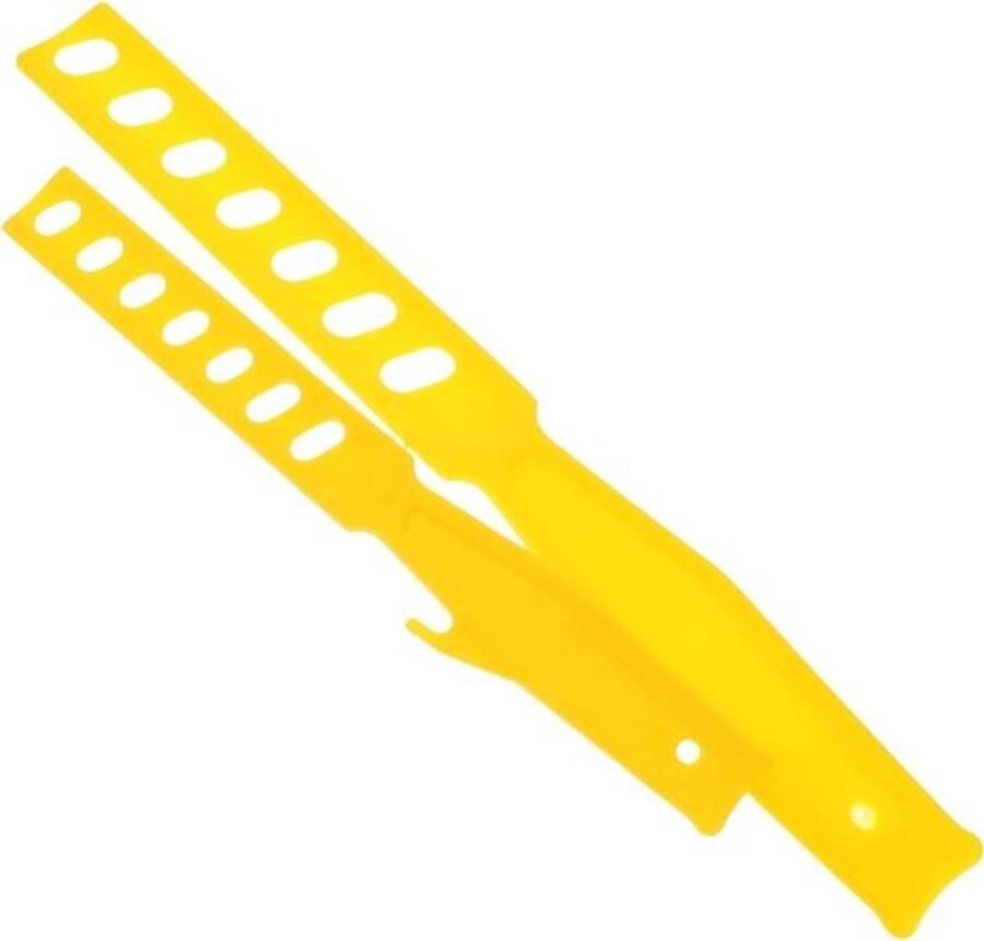 Verf Roerstaafjes Set Mengstokken Herbruikbaar Klus Klussen Fijne Gelijkmatige Menging 2 Stuks 28cm Geel