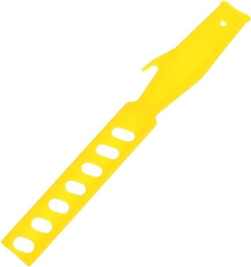 Verfmengstaaf Roerstok plastic Verf mengen Lichtgewicht en draagbaar 20.5 cm Geel