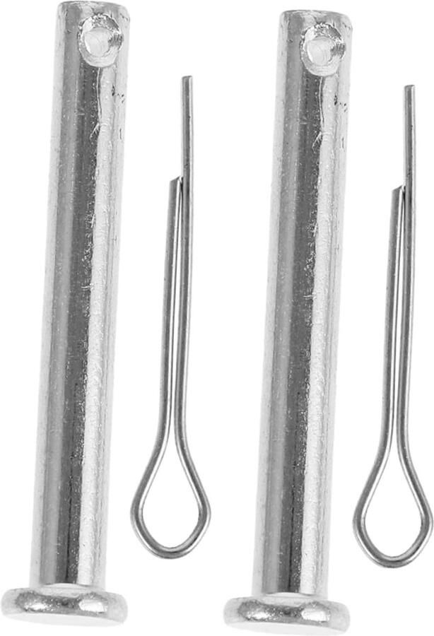 Vergrendelingspen Set Popcorn Machine Onderdelen Apparatuur Onderhoud Precisie Pasvorm 4.10X0.80X0.80CM Zilver