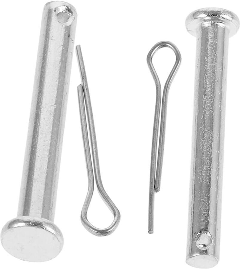 Vergrendelingspen Set Popcornmachine Onderdelen Popcornmachine Reparatie Commerciële Kwaliteit Roestvrij Staal 4.10X0.80X0.80CM Zilver