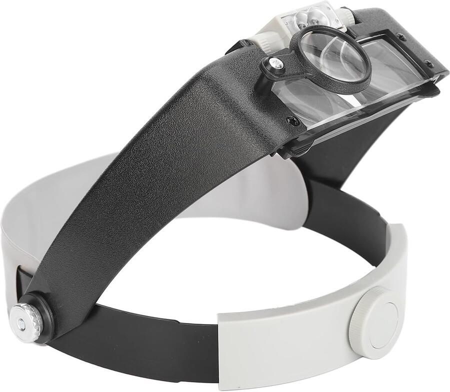 Vergrootglas Draagbare Handsfree Vergrootglazen 1.5X 3X 8.5X 10X Head Mount Vergrootglas Met Led-Licht Voor Lezen Reparatie & Handwerken Jobs