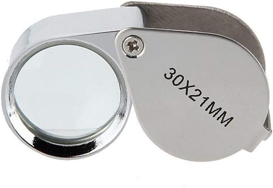 Vergrootglas voor juweliers opvouwbaar juwelier klok vergrootglas 30x21mm