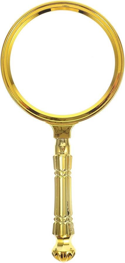 Vergulde loep Sieradenvergrootglas Sieraden Gereedschap Draagbare Leesbril Draagbare Vergrootglas Voor Close-ups Werk Home