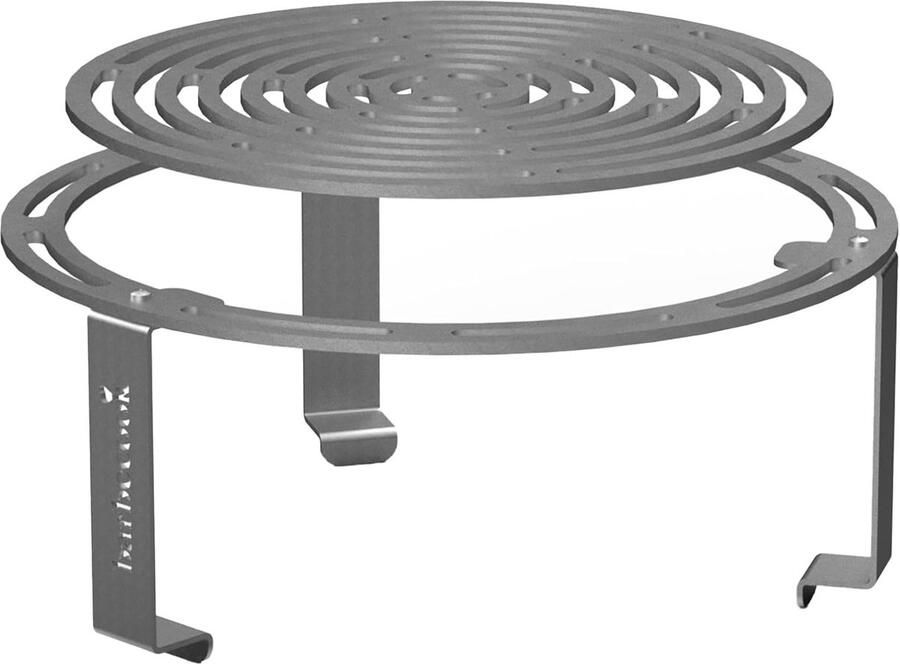 Verhoogd rooster Dynamic Centre Stand 36cm 6mm Dik Carbonstaal