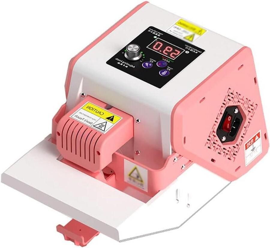Verpakking Machine Sealer Folie Voedsel Bewaren Constante Temperatuur 29 cm Roze