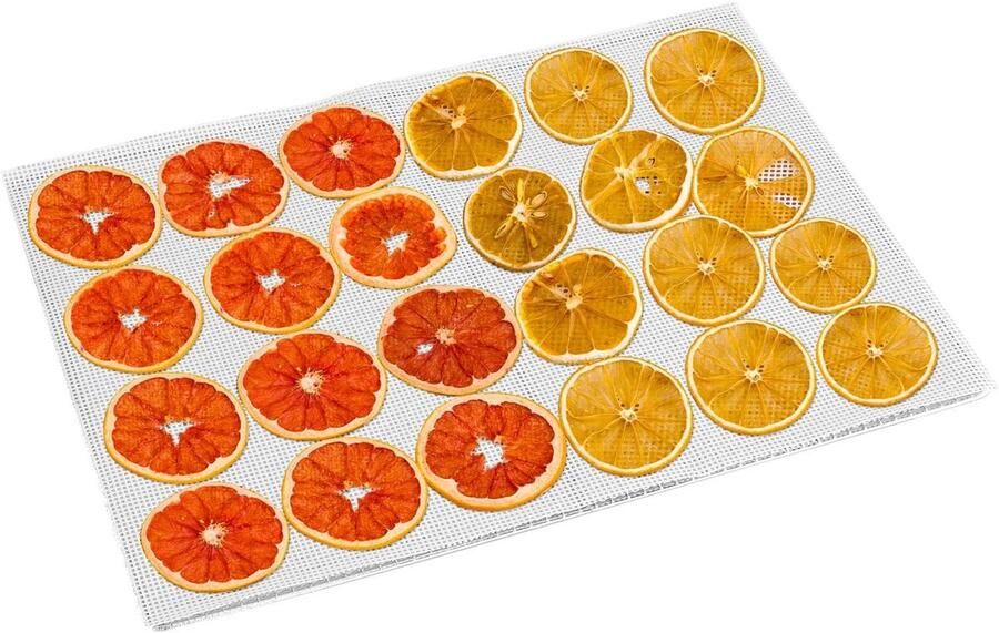 Verpakt per 10 Stuks Herbruikbaar Niet plakken Voedsel Dehydrator Sheets voor Fruitdroger Flexibel BPA-free 14 96 * 11 02