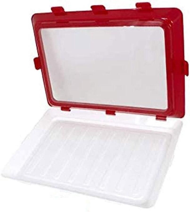 Verse Voedselbewaarder Vershoudsysteem XL Voedsel Vers Houden Met Flexibele Folie 38 x 26 x 3 cm