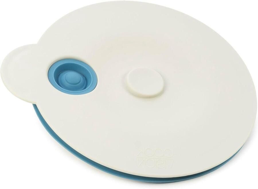 Vershouddeksel Deksel met ventiel Voedsel bewaren Vacuümventiel Ø 20 cm Beige