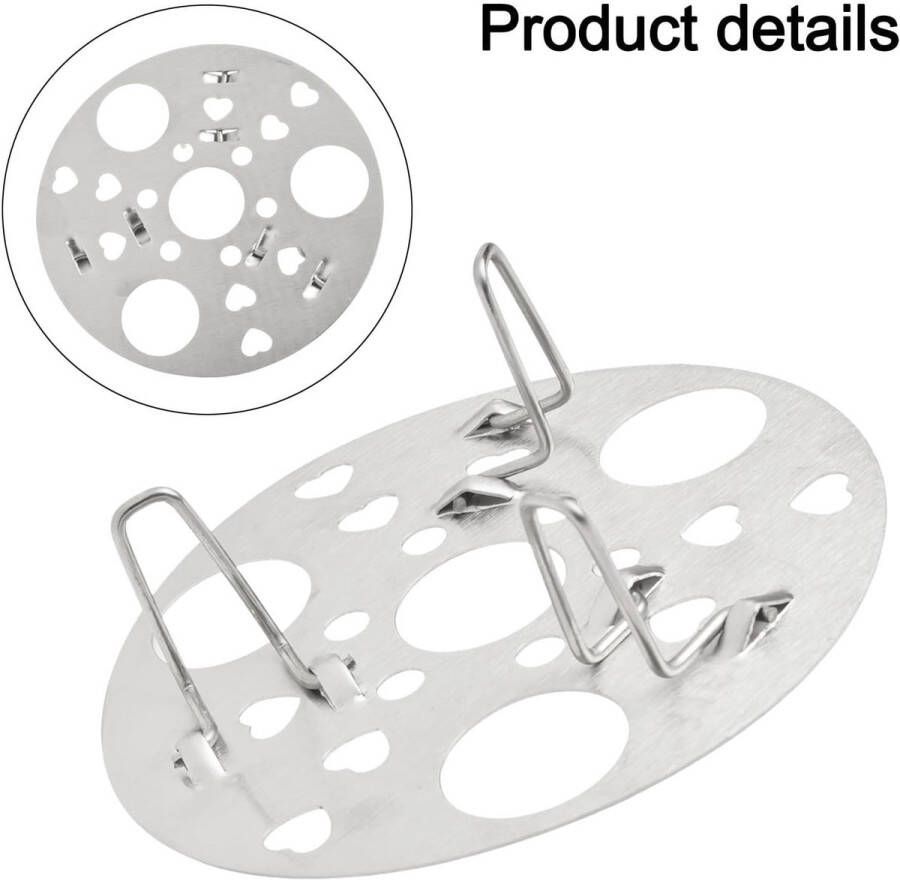 Verstelbaar Roestvrijstalen Stoomrek voor Potten Kookgerei voor Groenten en Vlees
