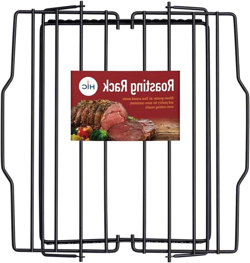 Verstelbaar Rooster Bakrek Oven Gebruik Anti-aanbaklaag 28.58 cm Zilver