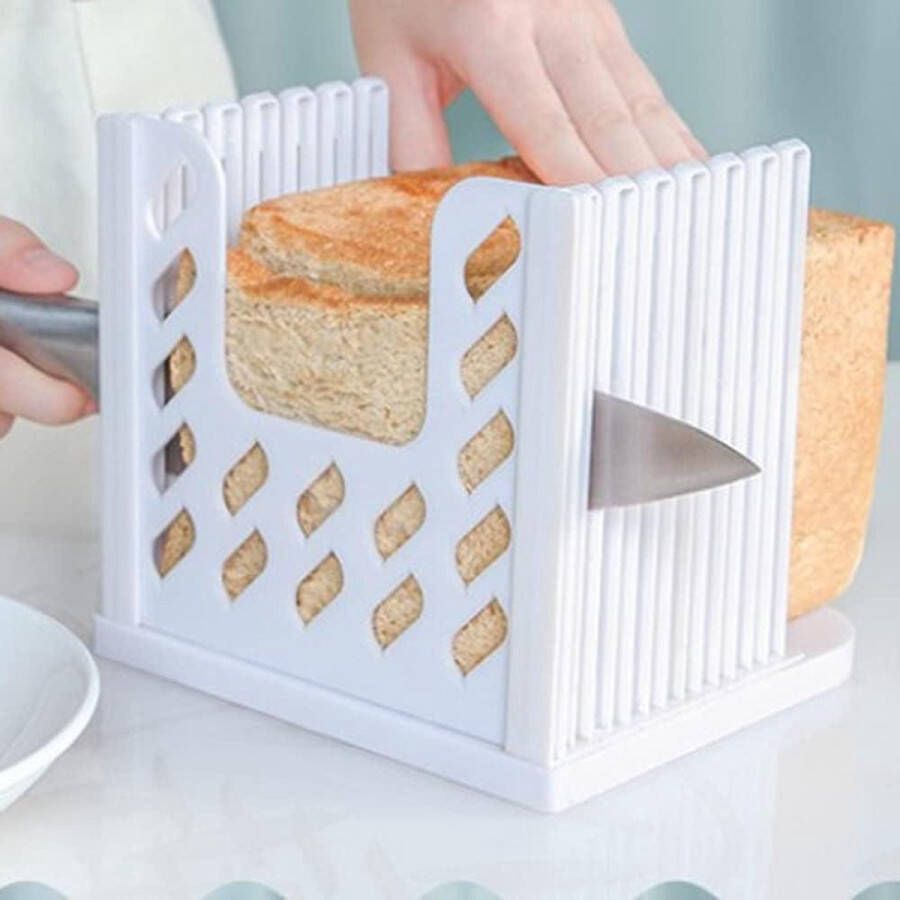 Verstelbare broodsnijder 4 maten sneetjes brood toast kruimellade thuisgebruik broodsnijder hulpmiddelen