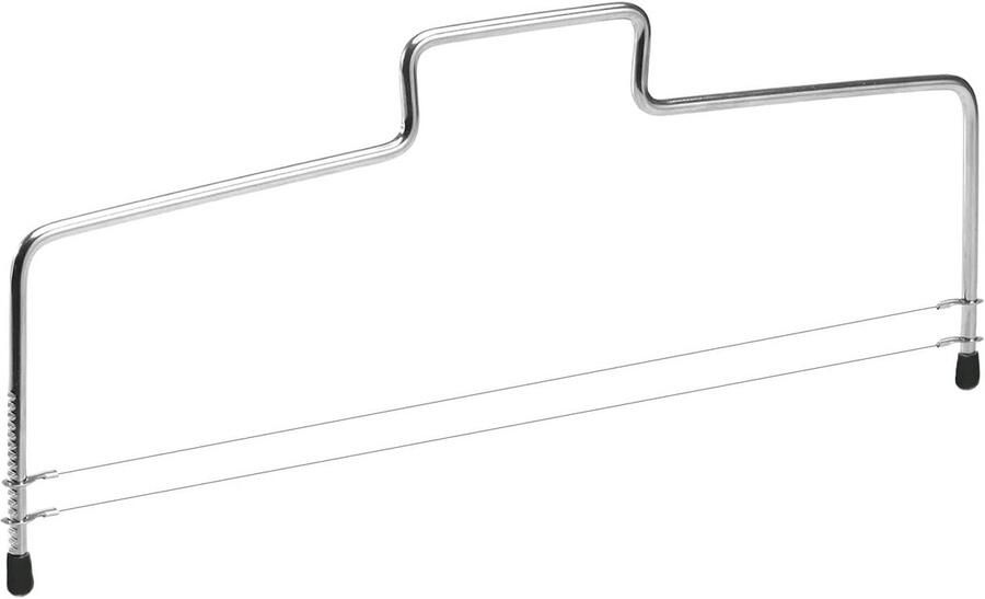 Verstelbare Cake Snijder 32 cm Dubbele Snijdraad Roestvrij Staal
