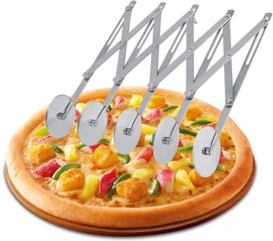Verstelbare deegsnijder voor keuken en bakgereedschap Perfect voor cake pizza en brood