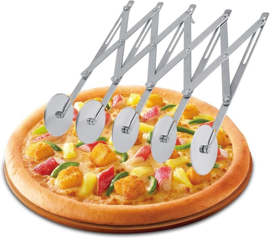 Verstelbare deegsnijder voor keuken en bakgereedschap Perfect voor cake pizza en brood