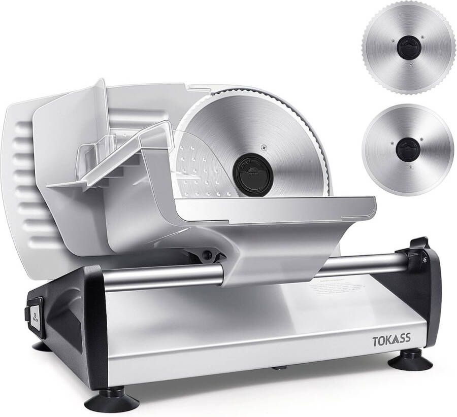 Verstelbare Elektrische Snijmachine voor Brood en Vlees 150W