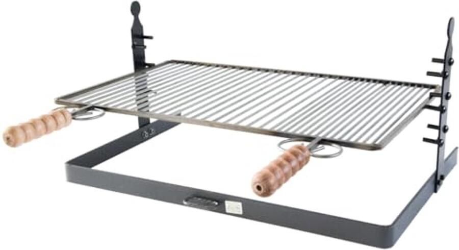 Verstelbare Grillpan met Standaard 60 x 37 cm