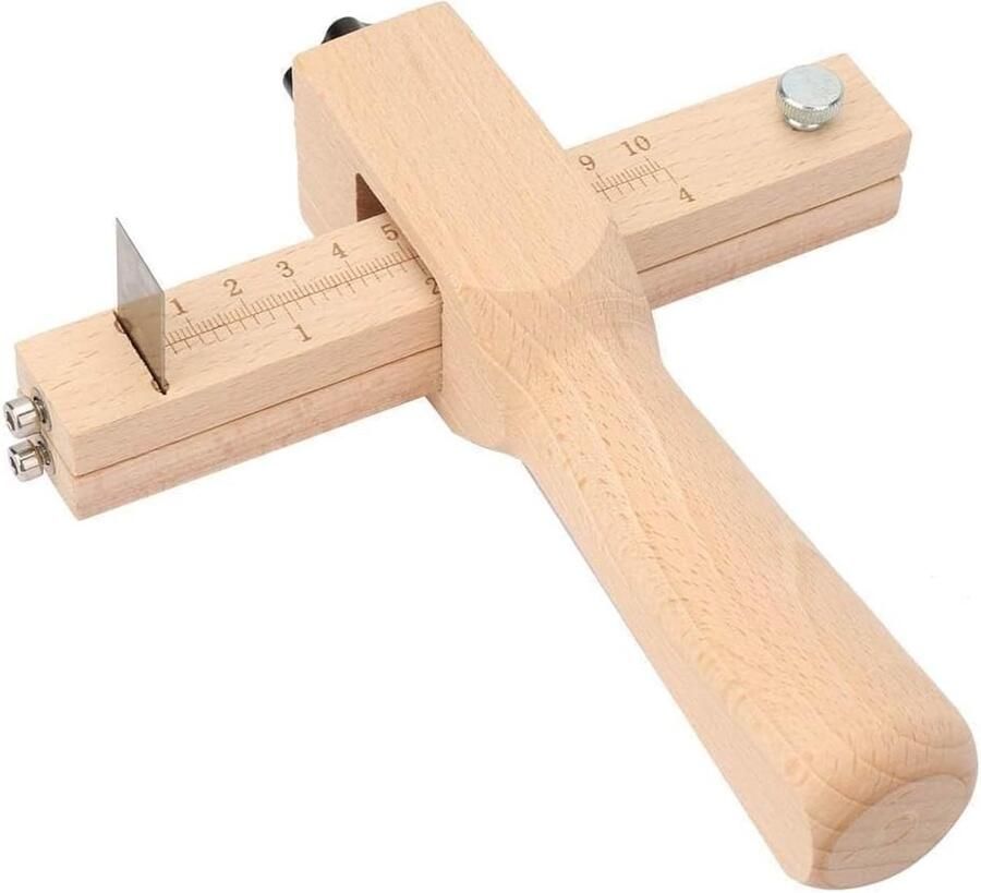 Verstelbare Leren Snijmachine voor Riemen Handgereedschap voor DIY Snijden en Creatieve Projecten