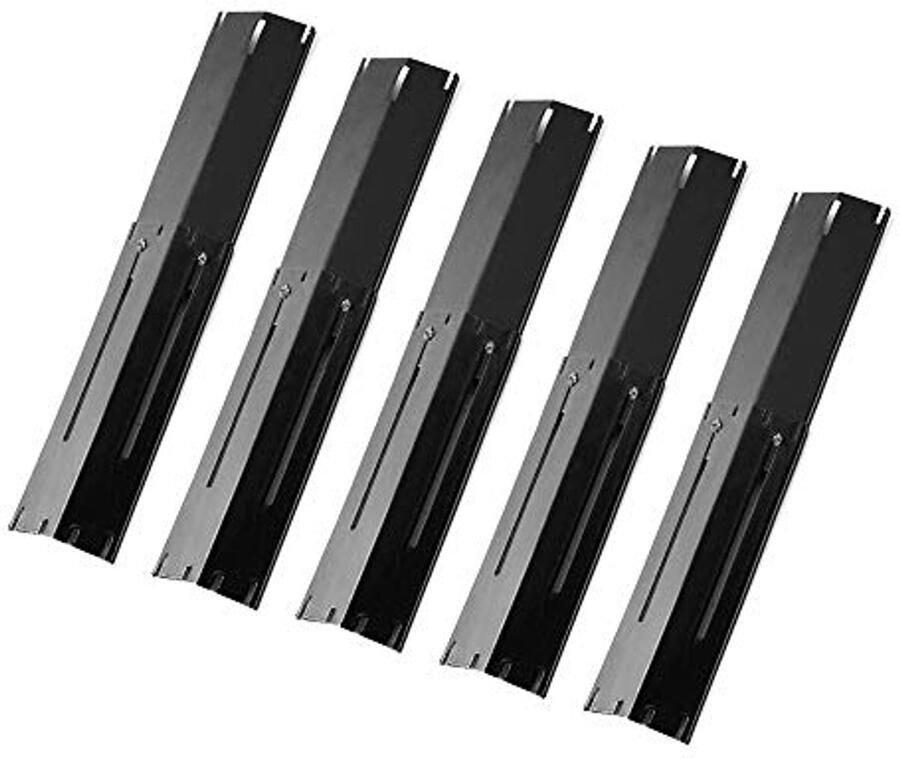 Verstelbare porseleinen stalen warmteplaat voor gasgrill 11 7 tot 21 inch 5-pack