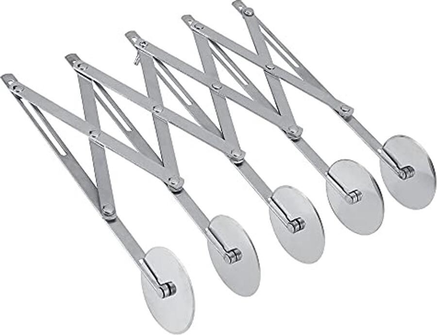 Verstelbare roestvrijstalen deegsnijder voor keukenbakken