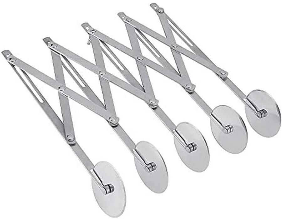 Verstelbare roestvrijstalen deegsnijder voor keukenbakken